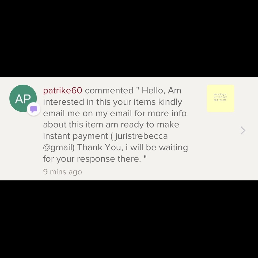 SCAM (REPOST) - Picture 2 of 3